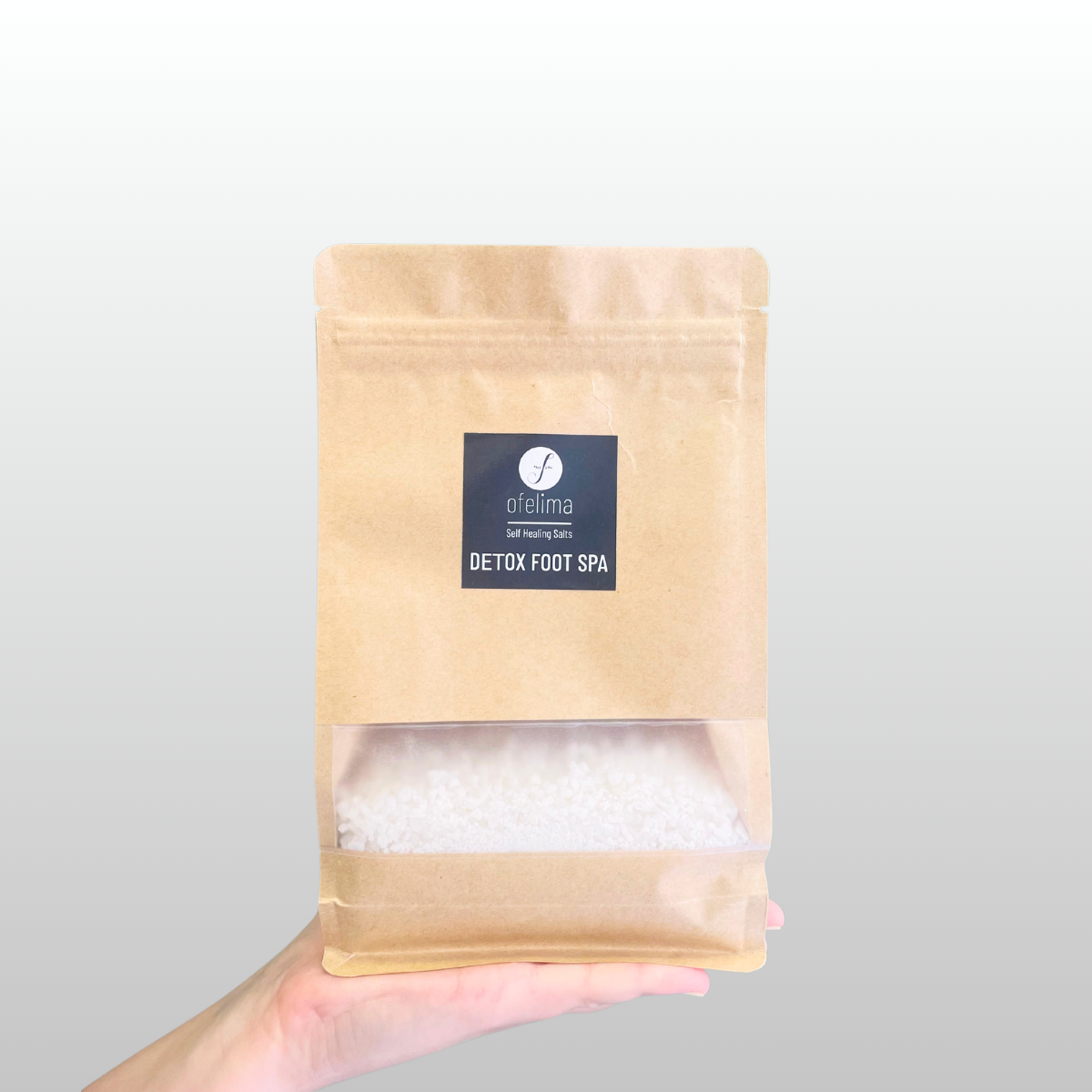 Detox Foot Salts - Φυσικά Άλατα για Ποδόλουτρο 350γρ